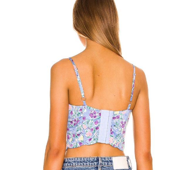 NWOT For Love and Lemons Charlene Top - Picture 4 of 6